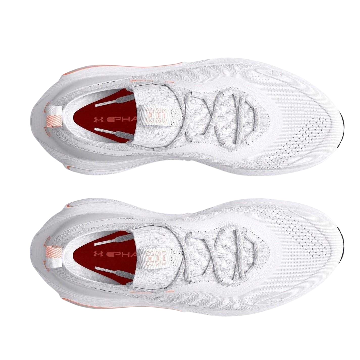 White - Lifestyle - Under Armour Womens-Ladies Phantom 3 Cushioned Shoes