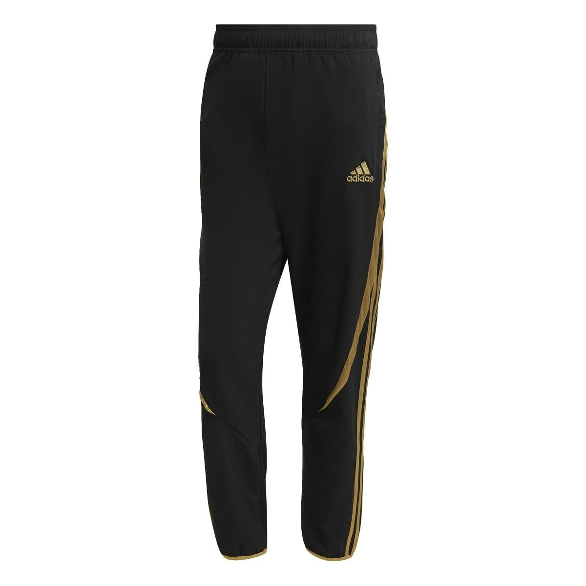 Black - Front - Adidas Unisex Adult 2021-22 Woven Arsenal FC Training Jogging Bottoms