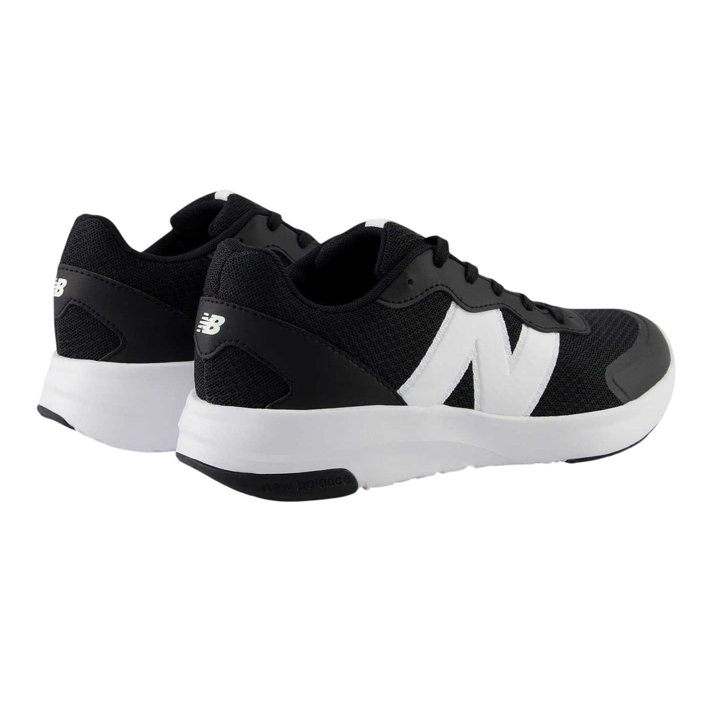 Black-White - Back - New Balance Childrens-Kids 578 Trainers