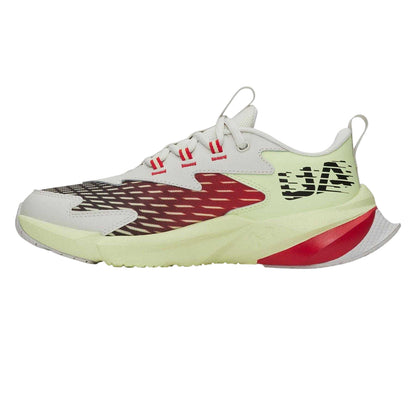 Blue-Green-Grey Blue - Side - Under Armour Childrens-Kids Scramjet Trainers