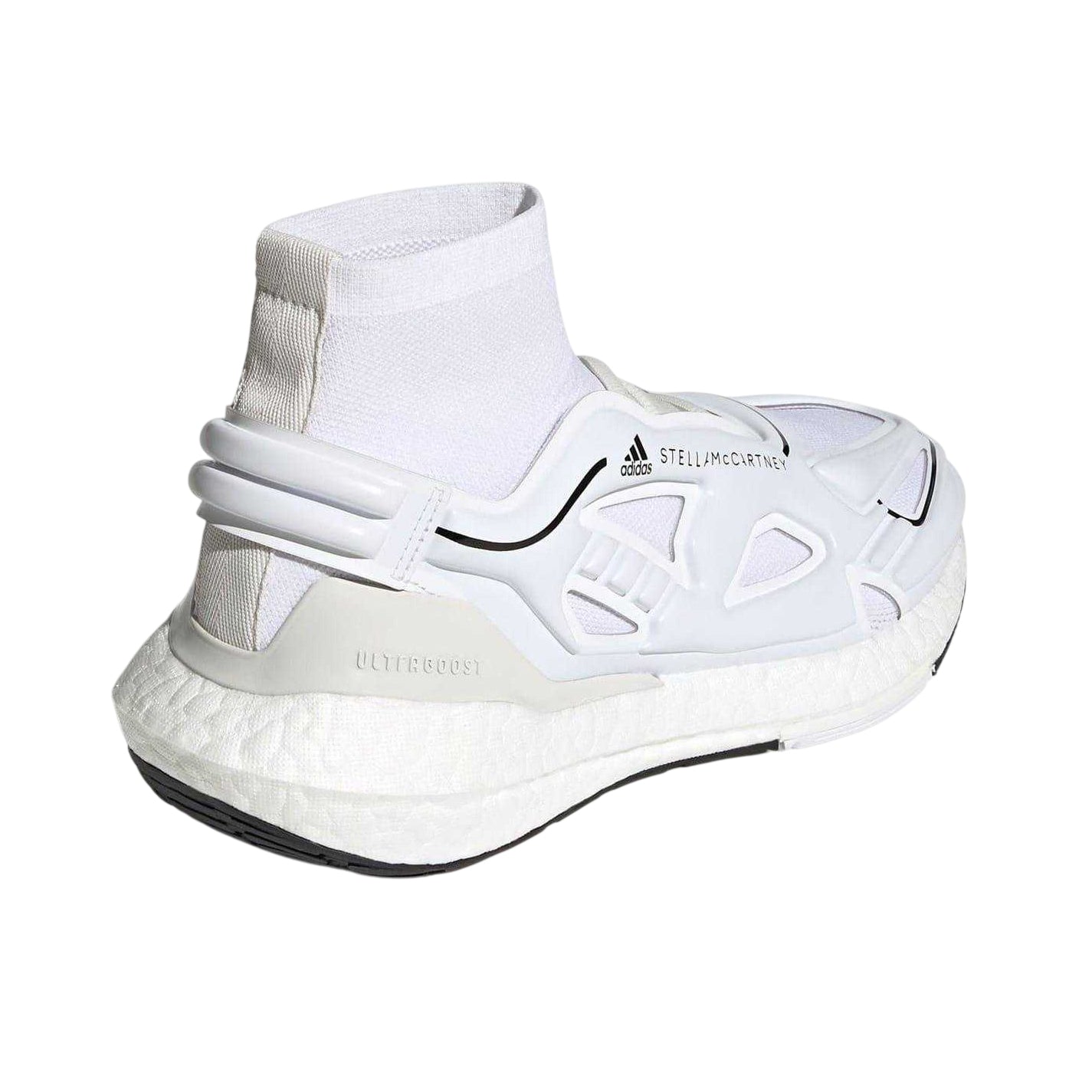 White - Back - Adidas Womens-Ladies Asmc Road Sock Trainers