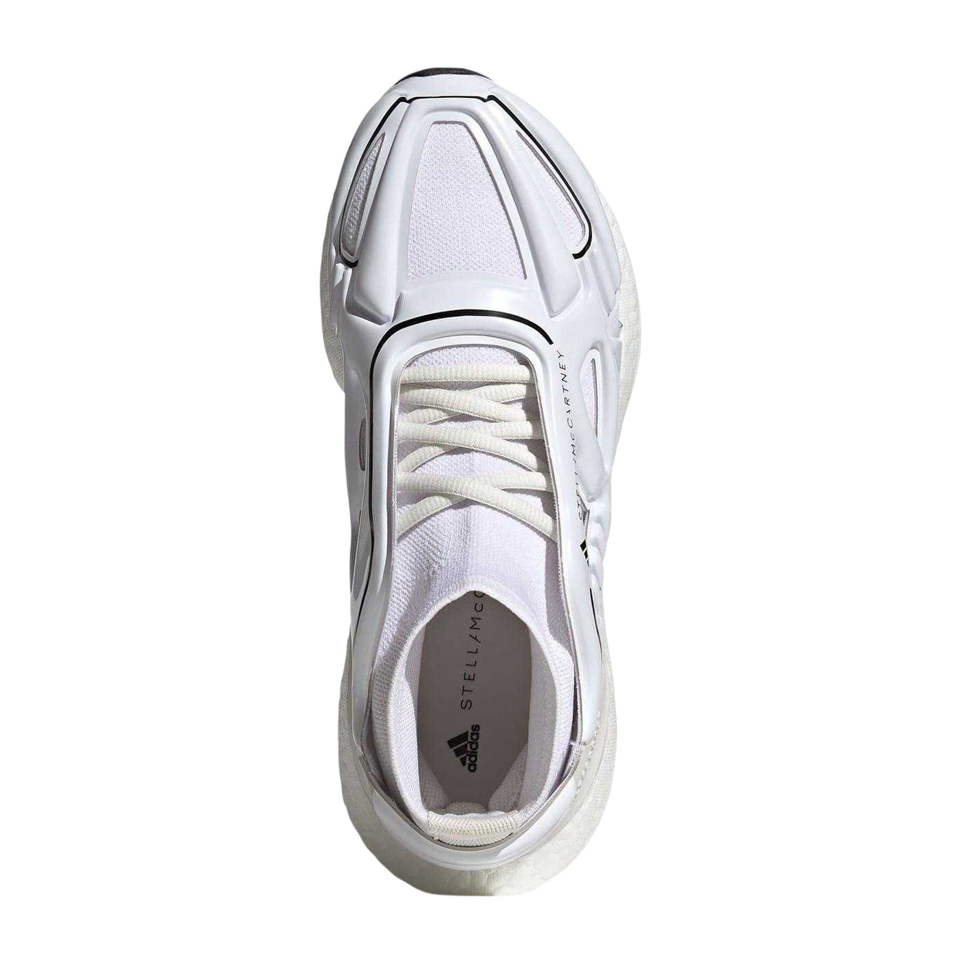 White - Lifestyle - Adidas Womens-Ladies Asmc Road Sock Trainers