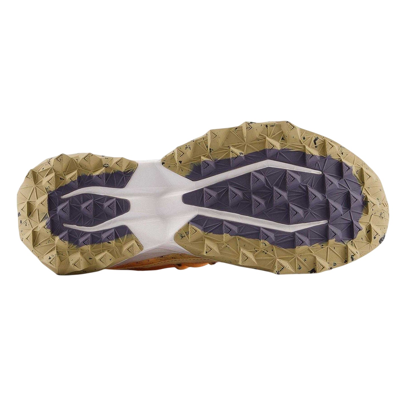 White-Peach - Back - New Balance Womens-Ladies Tektrel Geometric Trainers