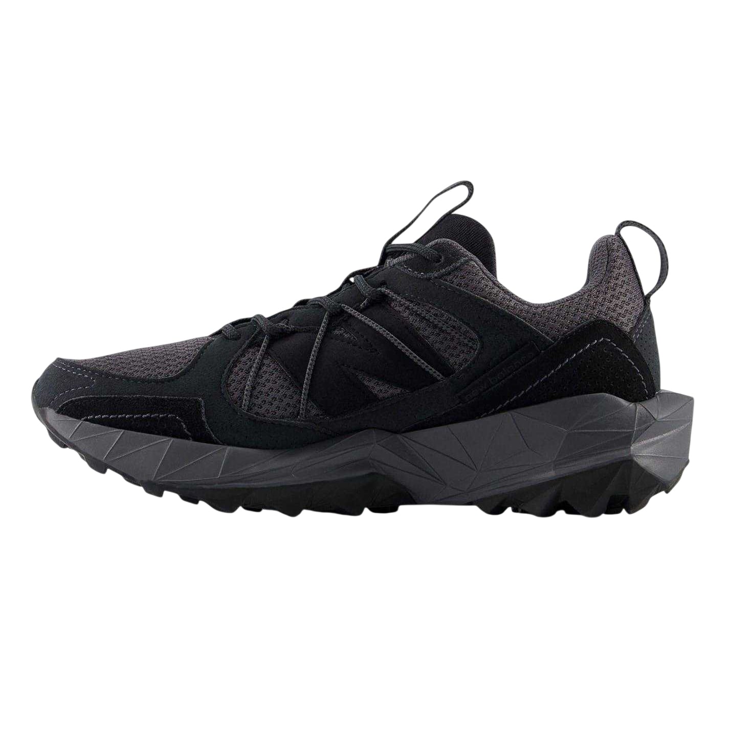 Black - Side - New Balance Womens-Ladies Tektrel Geometric Trainers