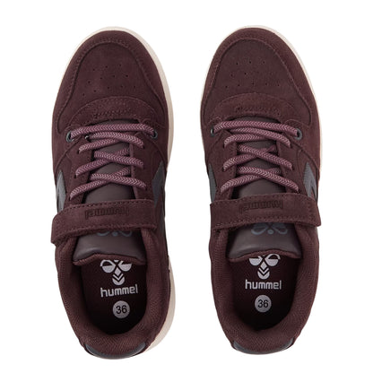 Fudge - Side - Hummel Childrens-Kids Power Suede Shoes