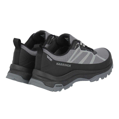 Black-Grey - Back - Karrimor Mens Waterproof Low Cut Flat Shoes