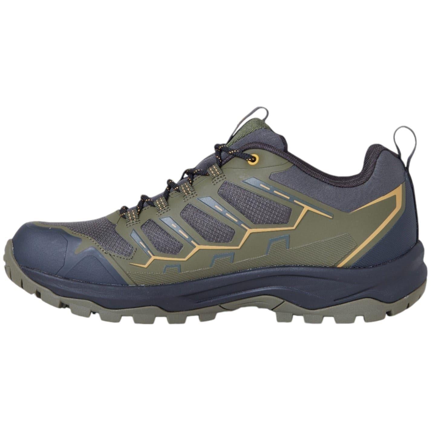 Green - Back - Karrimor Mens Hurricane Waterproof Hiking Shoes