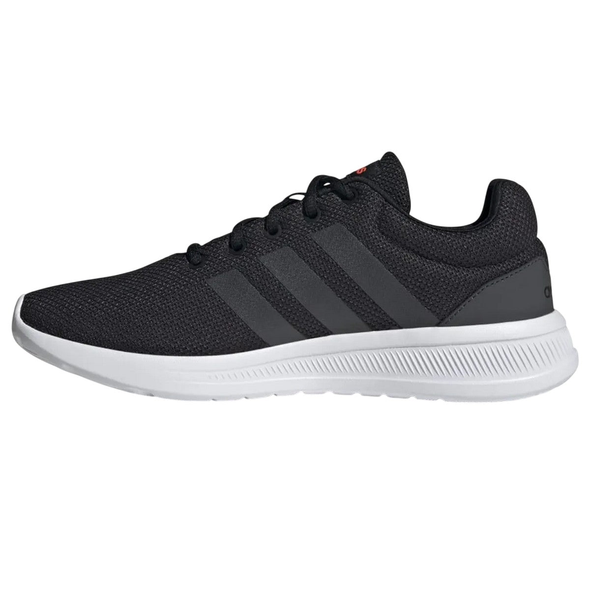 Black-Grey - Pack Shot - Adidas Mens Lite Racer CLN 2.0 Trainers