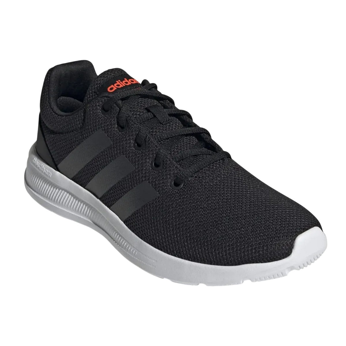 Black-Grey - Front - Adidas Mens Lite Racer CLN 2.0 Trainers