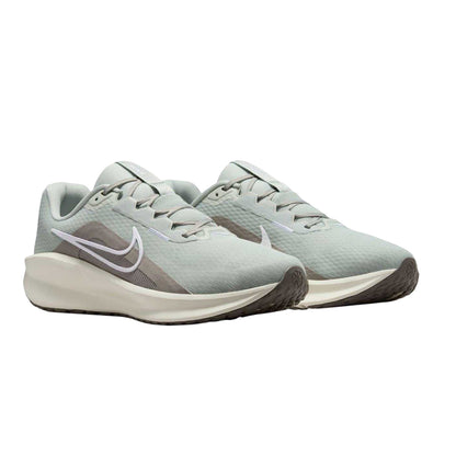 Silver-Grey-Stone - Front - Nike Mens Downshifter 13 Trainers