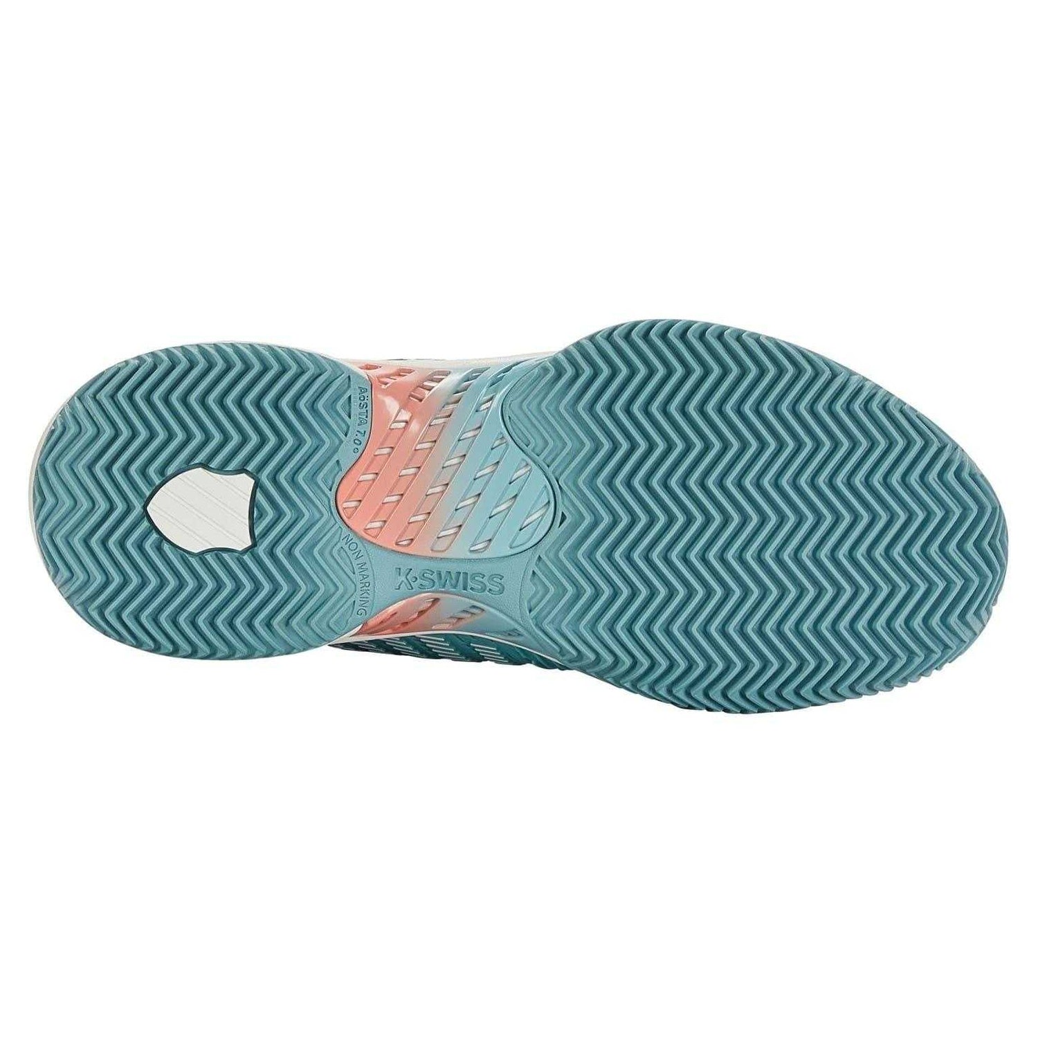 Blue-White-Sand - Lifestyle - K-Swiss Womens-Ladies Hypercourt Supreme Tennis Shoes