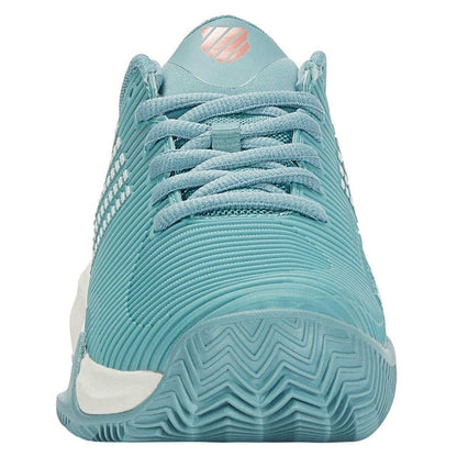 Blue-White-Sand - Pack Shot - K-Swiss Womens-Ladies Hypercourt Supreme Tennis Shoes