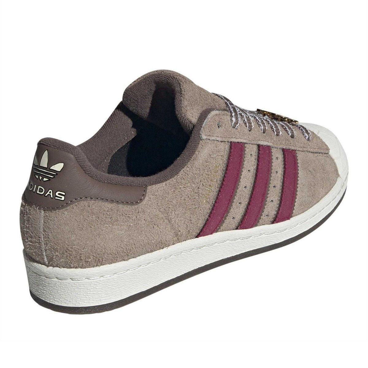 Blue - Back - Adidas Mens Suede Trainers