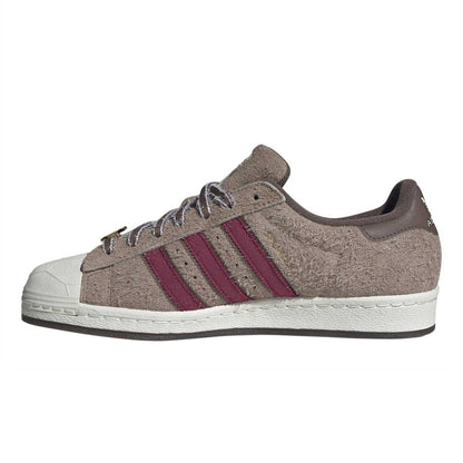 Blue - Side - Adidas Mens Suede Trainers