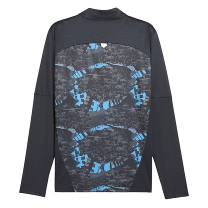 Cool Grey - Back - Puma Childrens-Kids 2024-2025 Manchester City FC Track Top