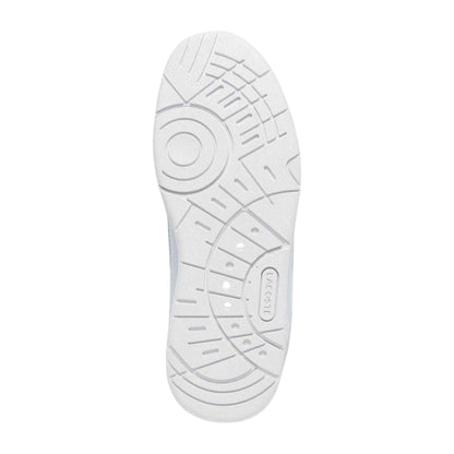Blue-White - Lifestyle - Lacoste Womens-Ladies Court Cage Leather Trainers