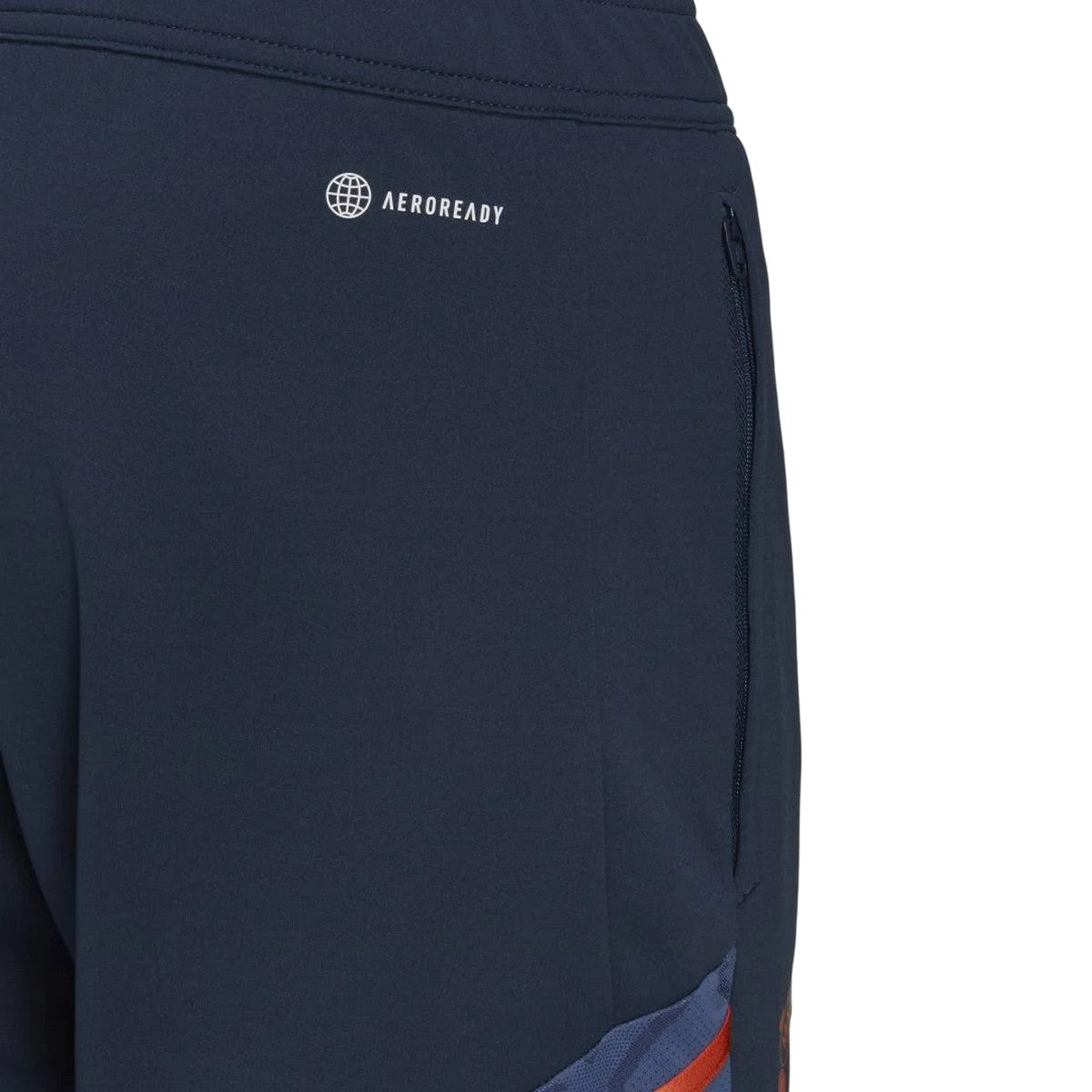 Navy - Side - Adidas Mens 2022-23 Manchester United FC Tracksuit Bottoms
