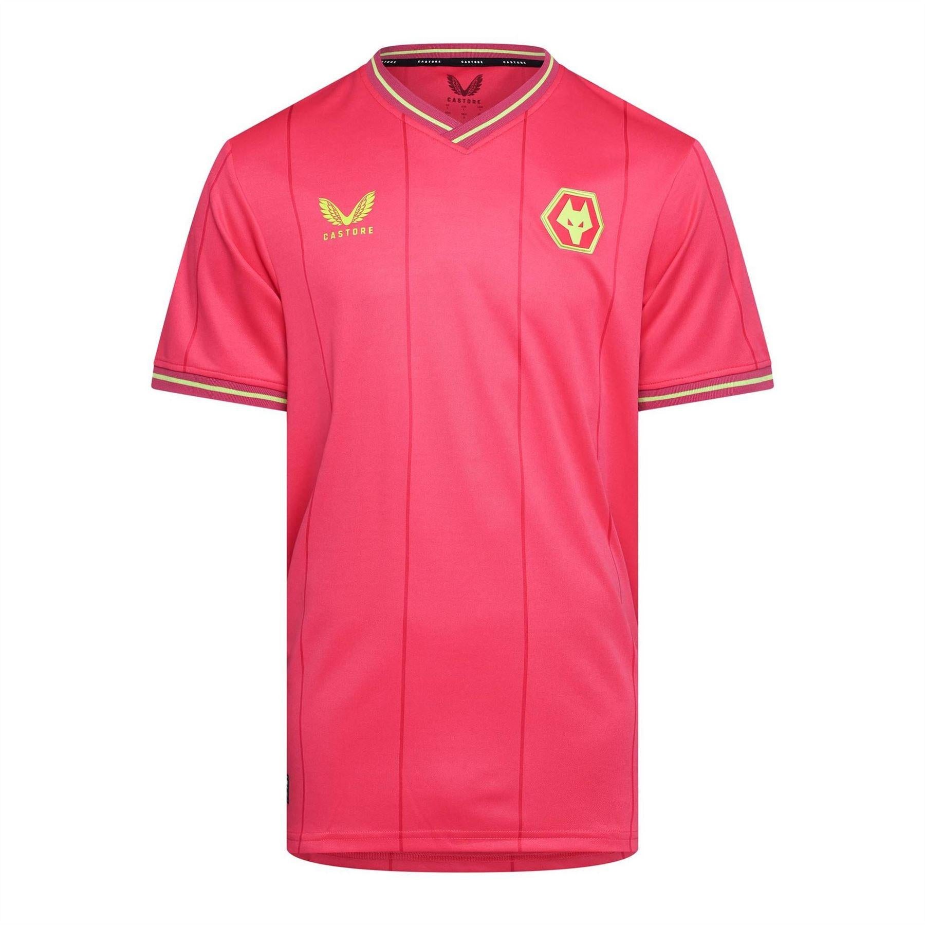 Beetroot Purple - Front - Castore Mens Wolves Goalkeeper Jersey