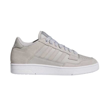 Grey-Beige-Cloud White - Lifestyle - Adidas Mens Rapid Court Low Trainers