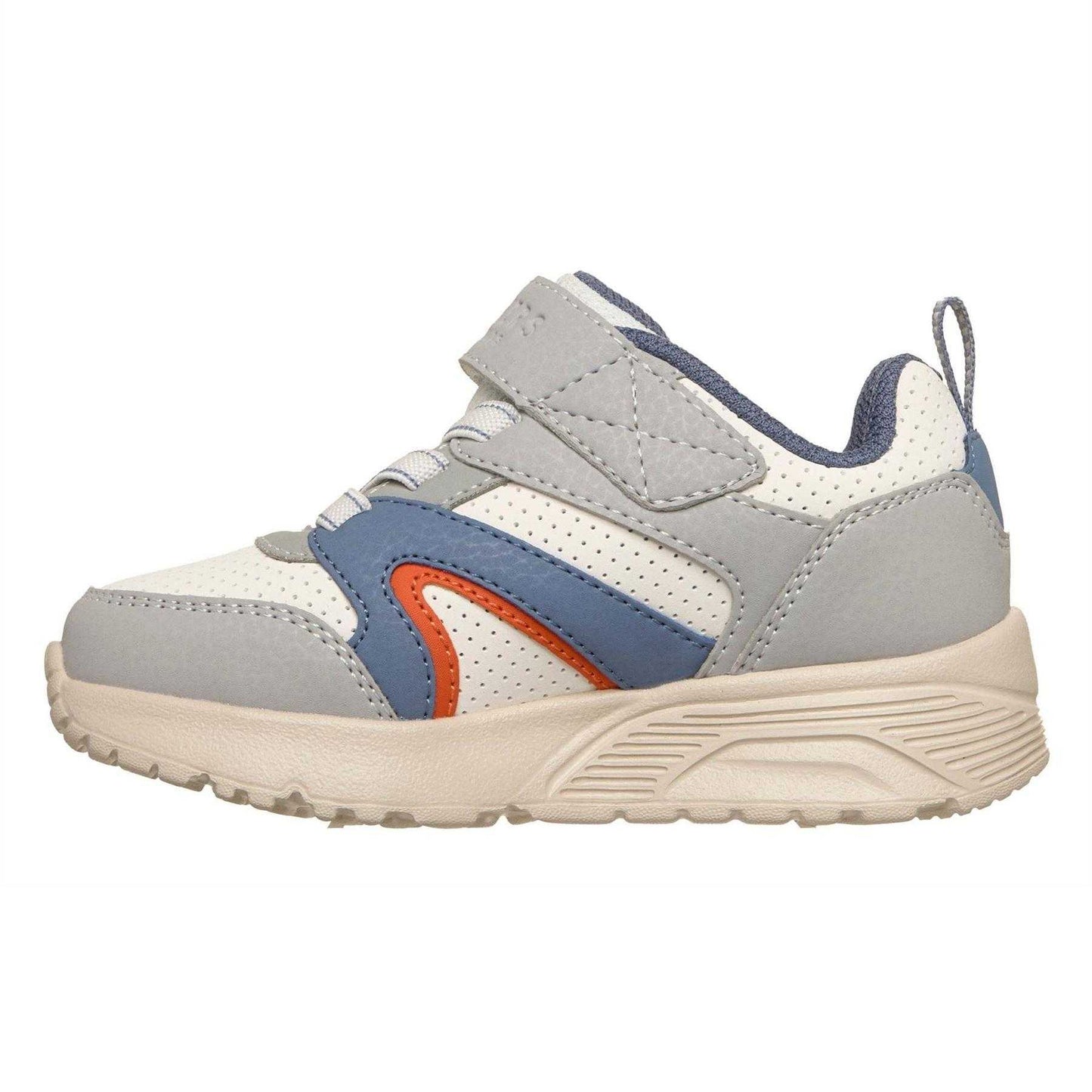Grey - Back - Skechers Childrens-Kids Uno Lite Trainers