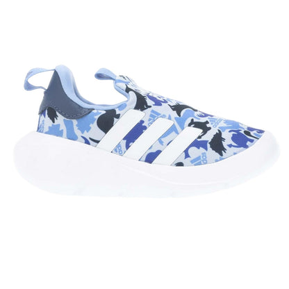 Blue-White - Lifestyle - Adidas Childrens-Kids Monofit Slip-on Trainers