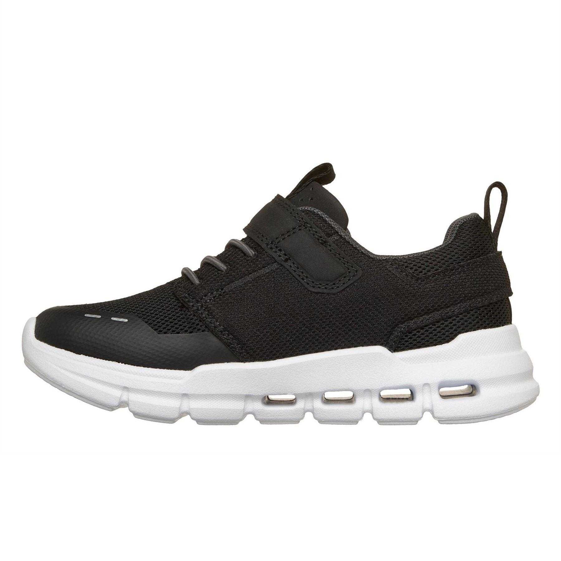 Black - Back - Skechers Boys Glide Step Flow Flow Trainers