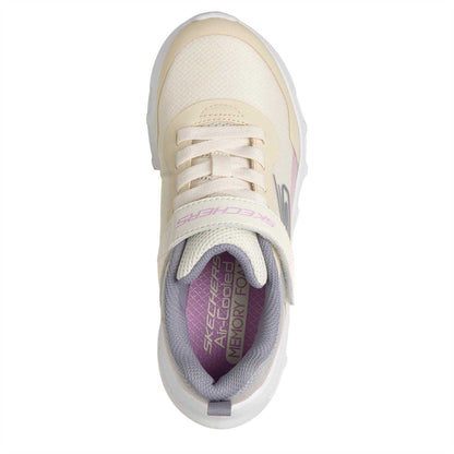Natural - Lifestyle - Skechers Childrens-Kids Glide Step Drift Trainers