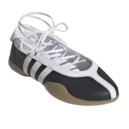 Black-White - Front - Adidas Womens-Ladies Taekwondo Flat Trainers