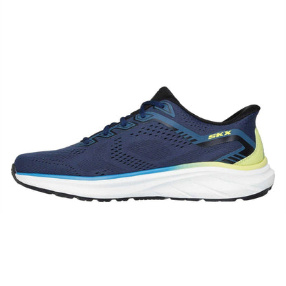 Navy-Multicoloured - Back - Skechers Mens Equalizer 5.0 Slip-In Trainers