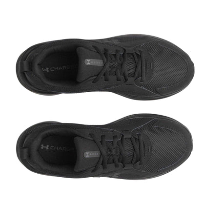 Triple Black - Side - Under Armour Mens Assert 11 Trainers