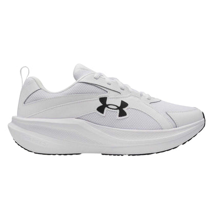 White-Black - Front - Under Armour Mens Assert 11 Trainers