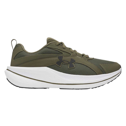 Marine-White - Front - Under Armour Mens Assert 11 Trainers