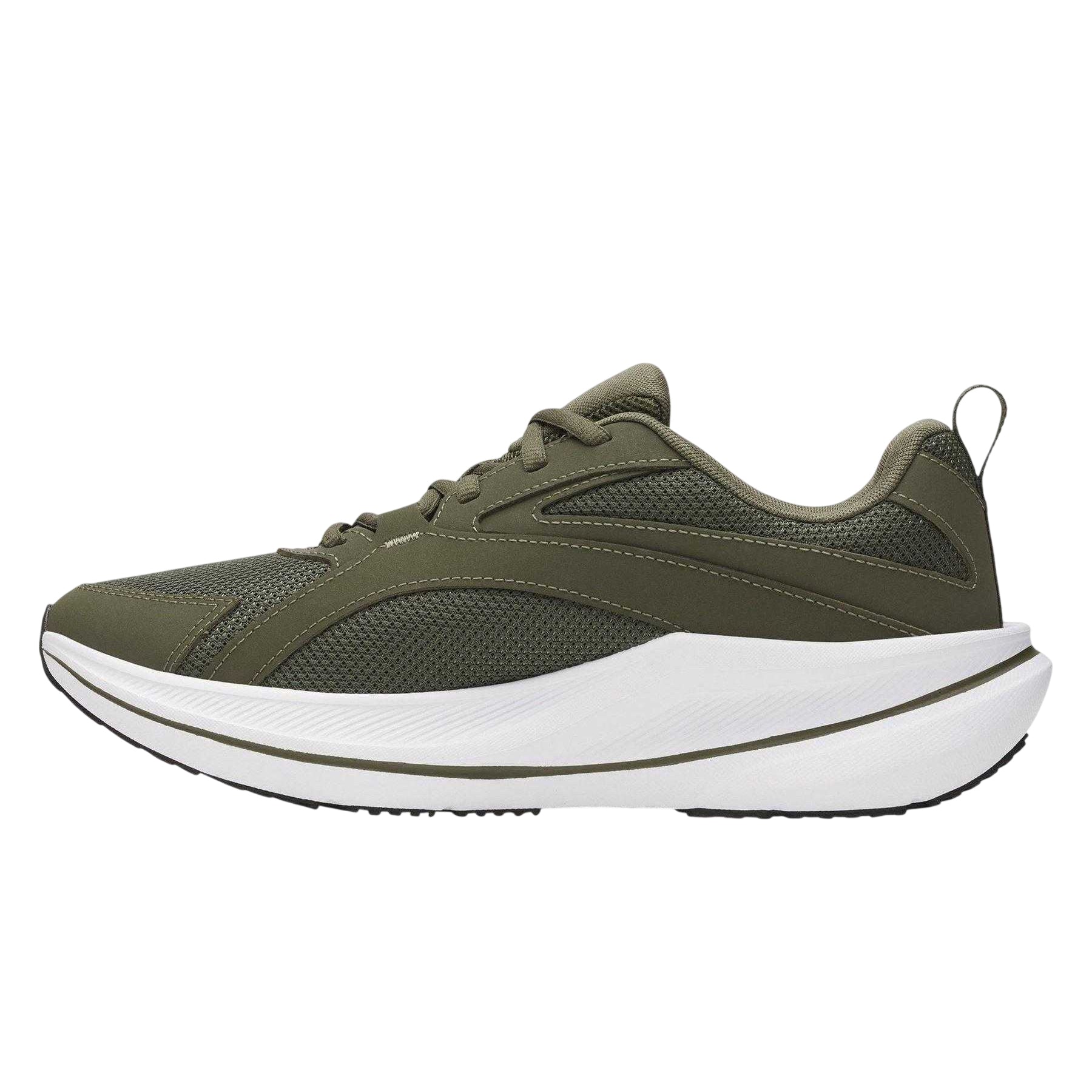 Marine-White - Back - Under Armour Mens Assert 11 Trainers