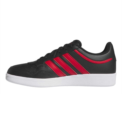 Core Black - Side - Adidas Womens-Ladies Hoops 4.0 Flat Trainers