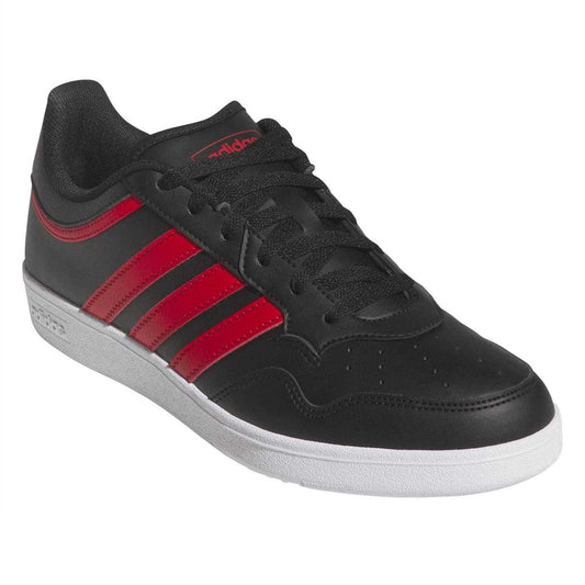 Core Black - Front - Adidas Womens-Ladies Hoops 4.0 Flat Trainers