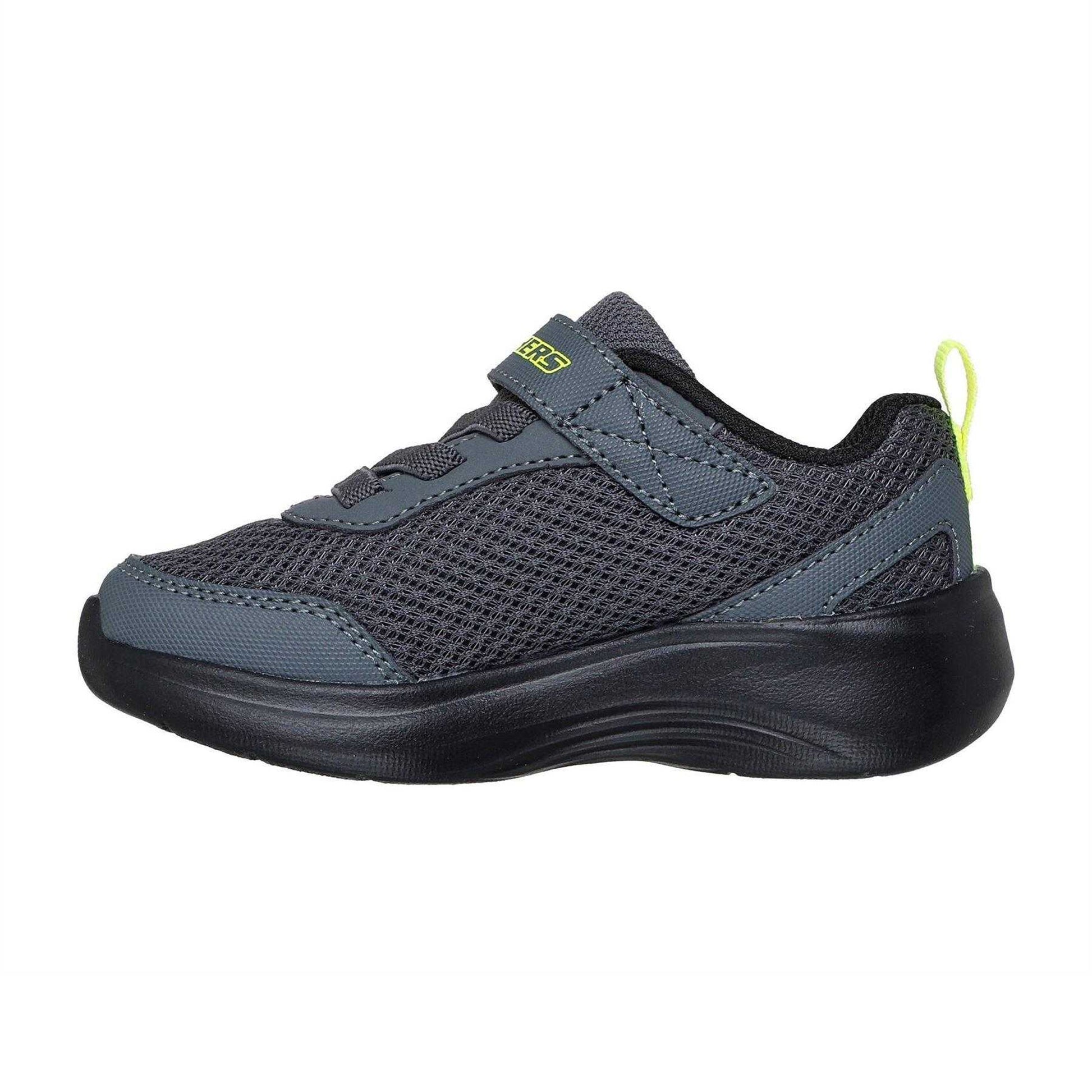 Charcoal - Back - Skechers Childrens-Kids Selectors Mesh Trainers