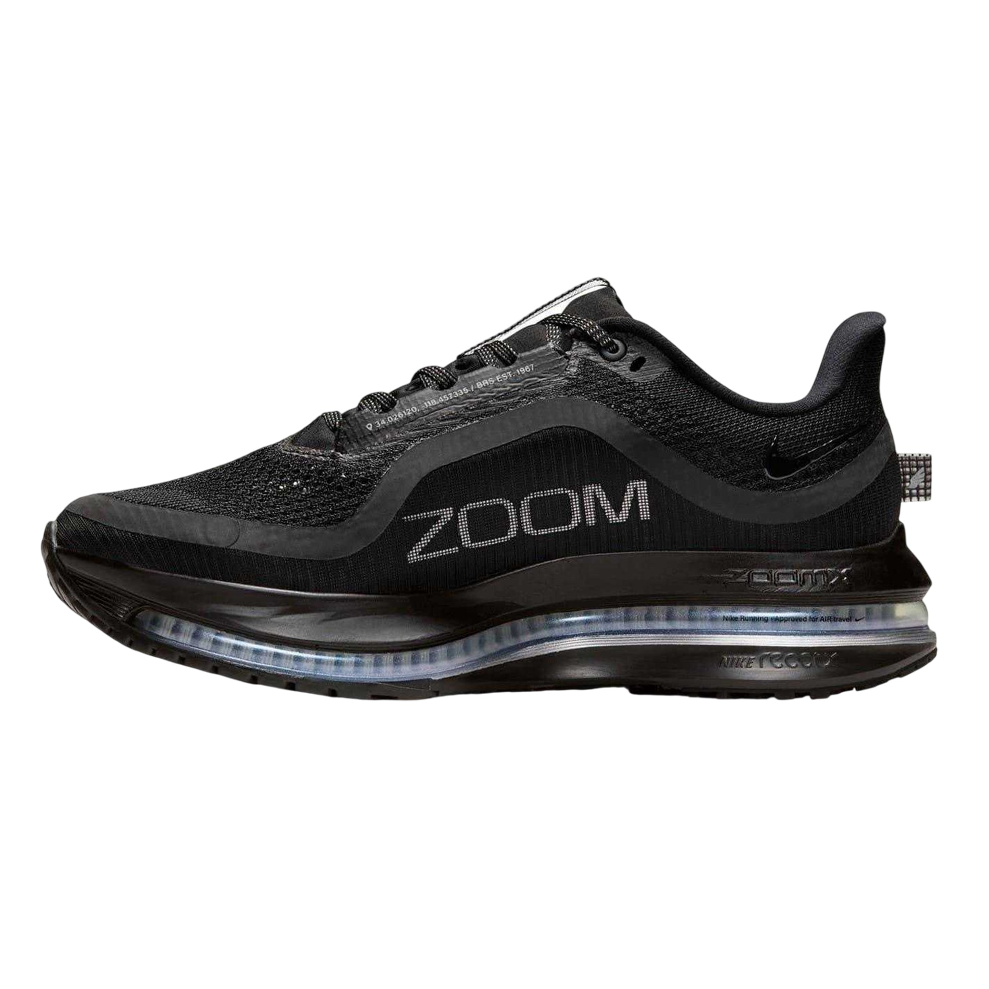 Black - Side - Nike Womens-Ladies Premium Trainers