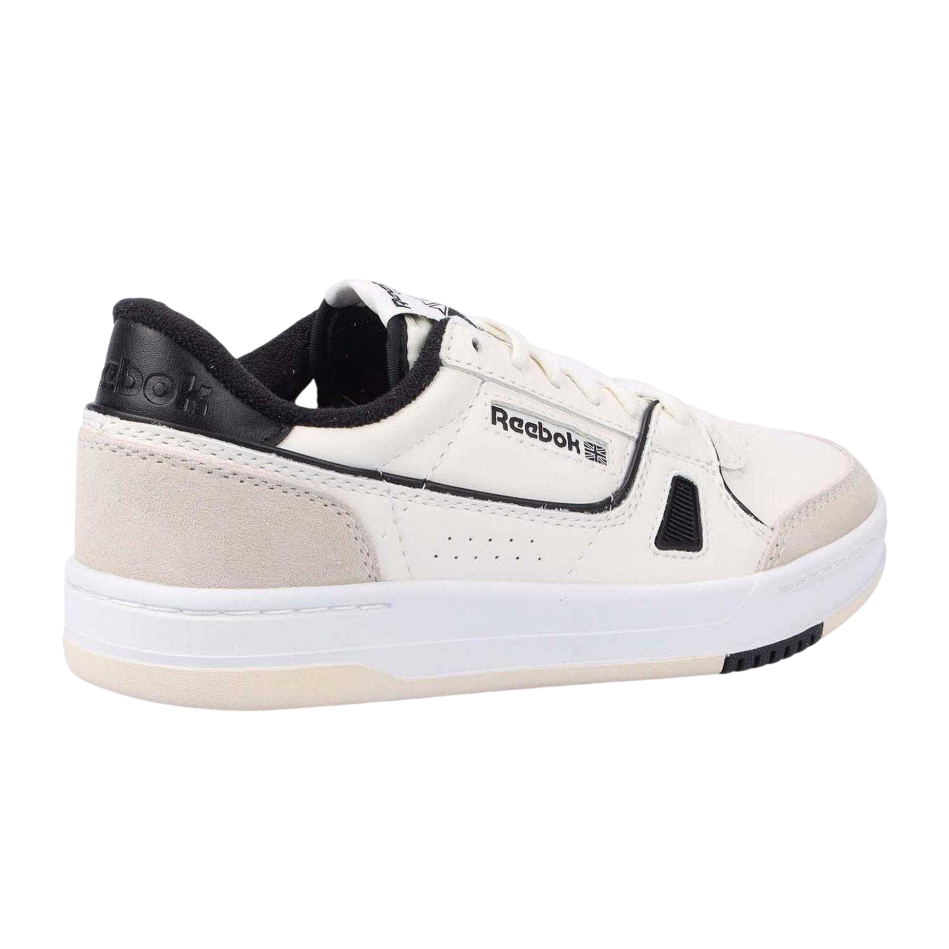 White - Back - Reebok Mens Suede Court Trainers