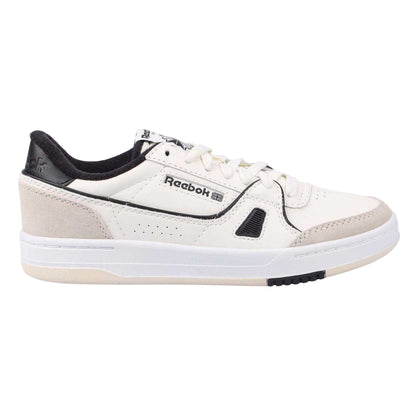 White - Side - Reebok Mens Suede Court Trainers