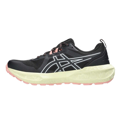 Black-White - Side - Asics Womens-Ladies Gel Sonoma 8 Running Shoes
