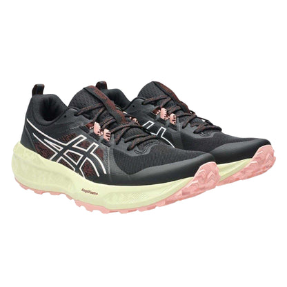 Black-White - Front - Asics Womens-Ladies Gel Sonoma 8 Running Shoes