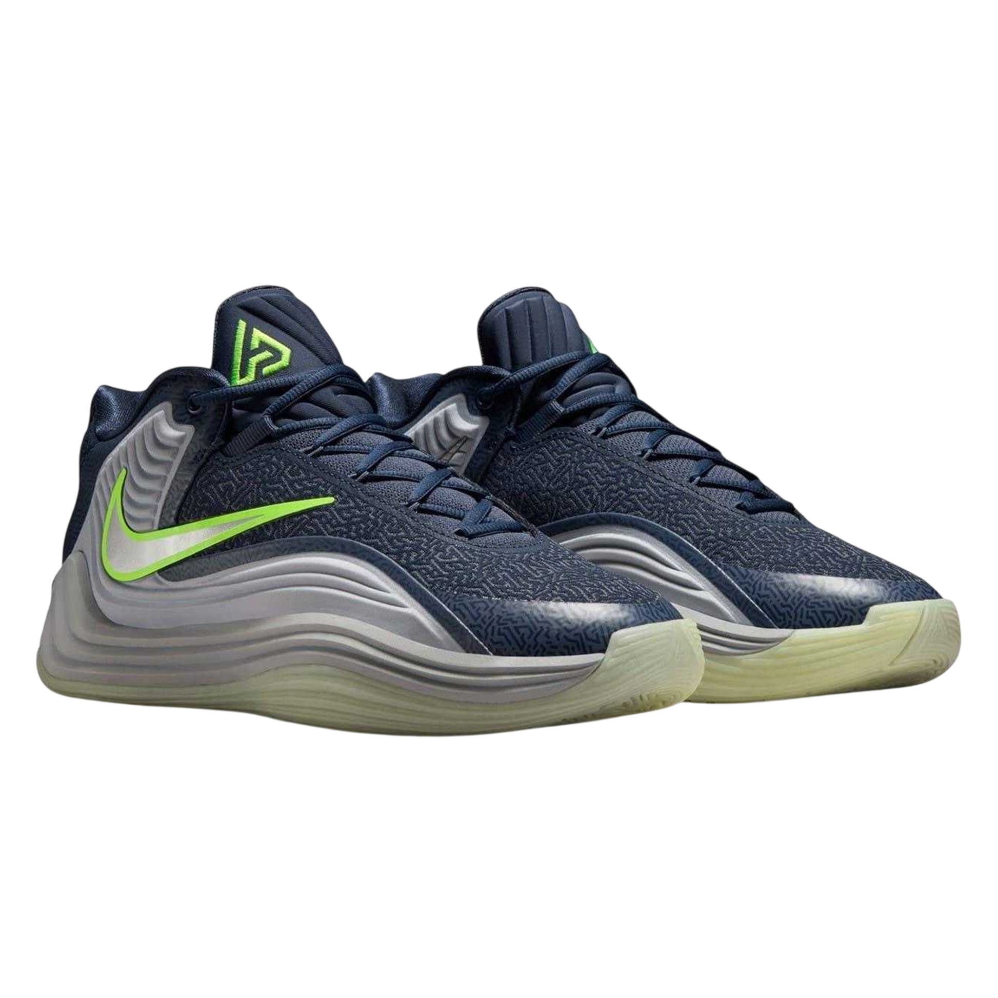 Blue-Grey - Front - Nike Mens G Freak 7 Lace Up Trainers