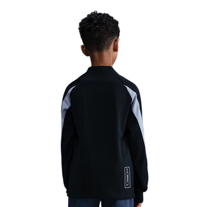 Black-Blue - Back - Nike Childrens-Kids Warrior Tottenham Hotspur FC Winter Drill Top