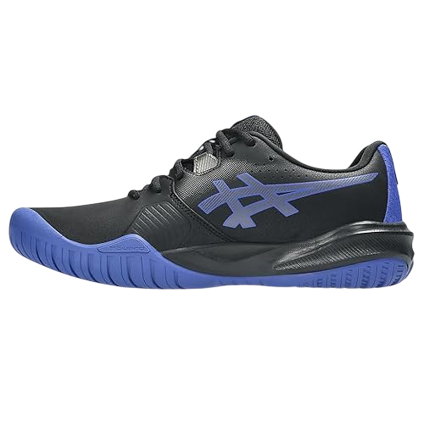 Black-Dark Cobalt - Side - Asics Mens Challenger 15 Tennis Shoes