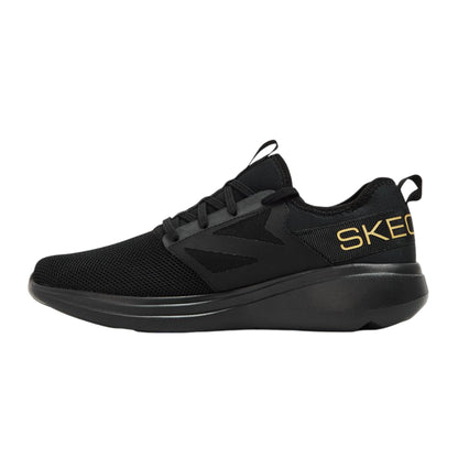 Black - Back - Skechers Womens-Ladies Go Run Fast Trainers