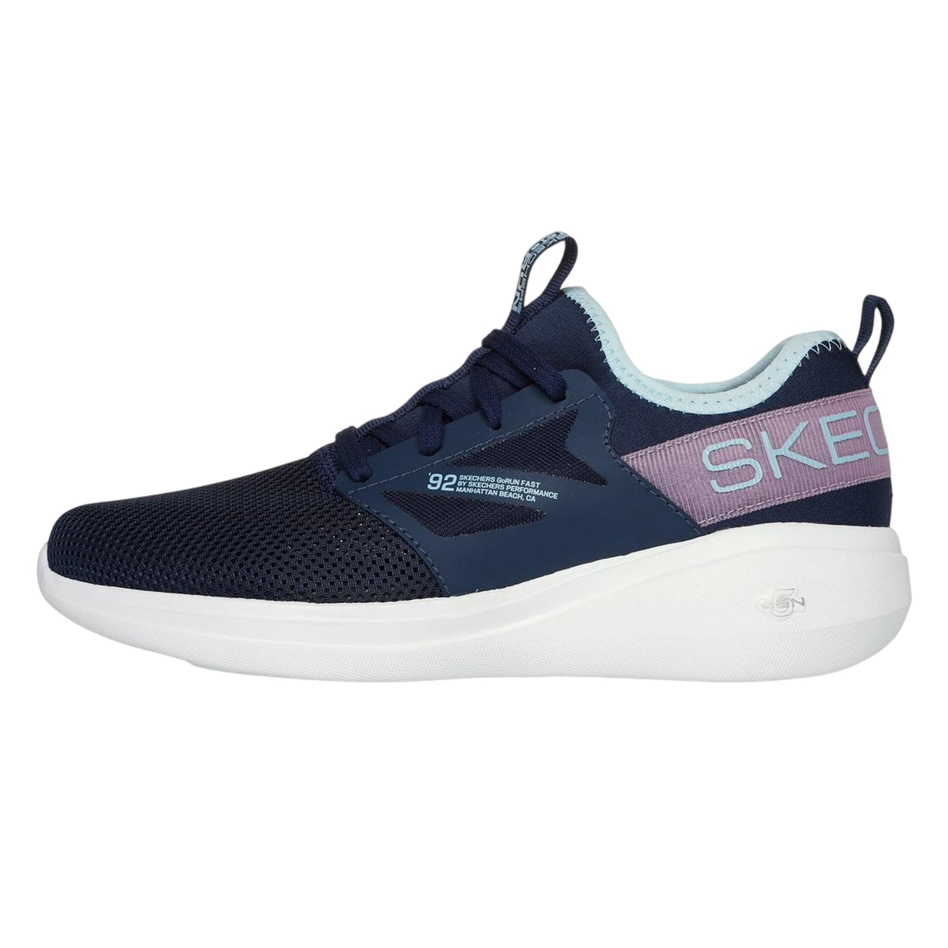 Navy-Blue - Back - Skechers Womens-Ladies Go Run Fast Trainers