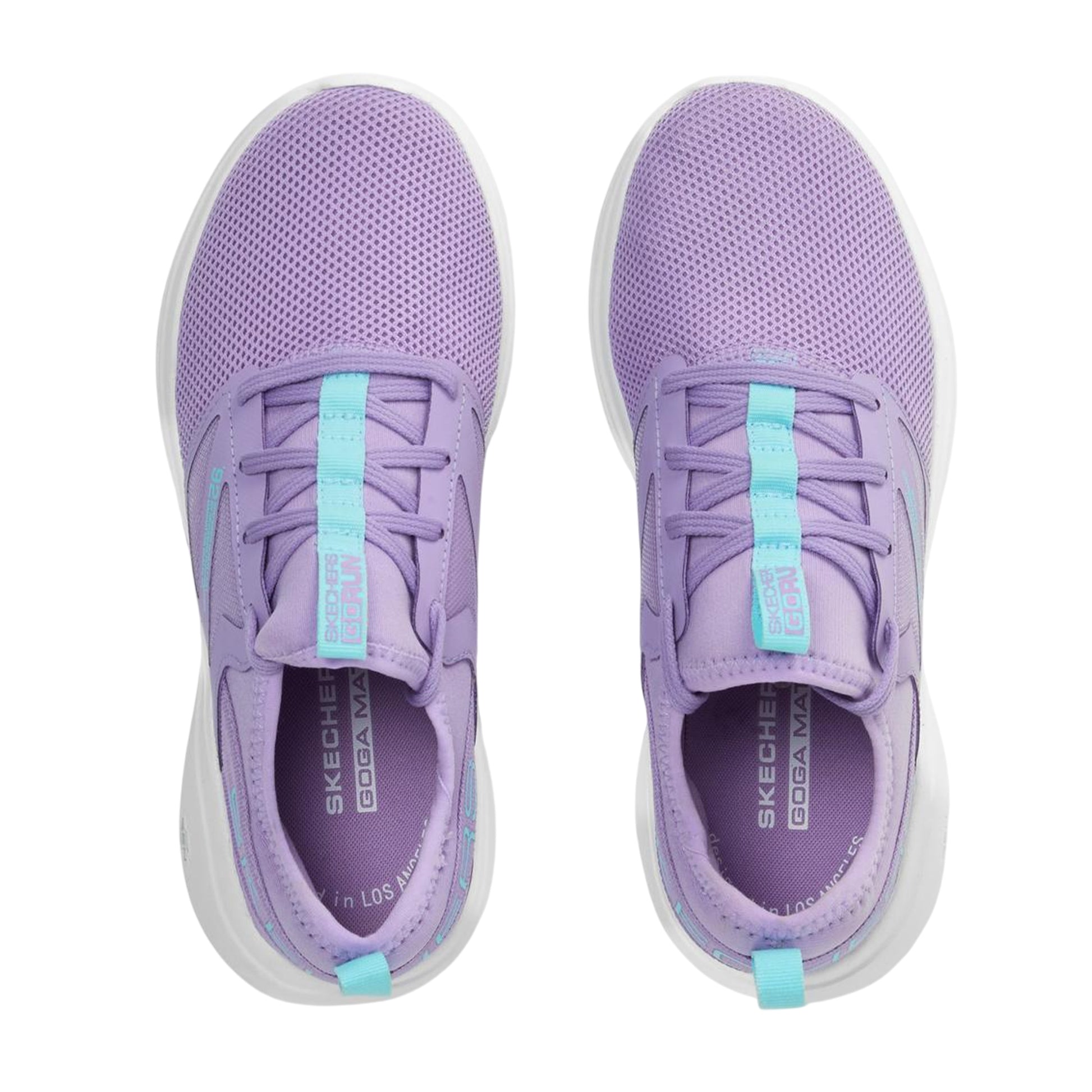 Purple - Side - Skechers Womens-Ladies Go Run Fast Trainers