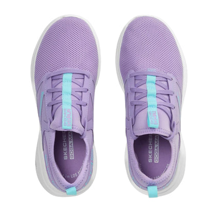 Purple - Side - Skechers Womens-Ladies Go Run Fast Trainers