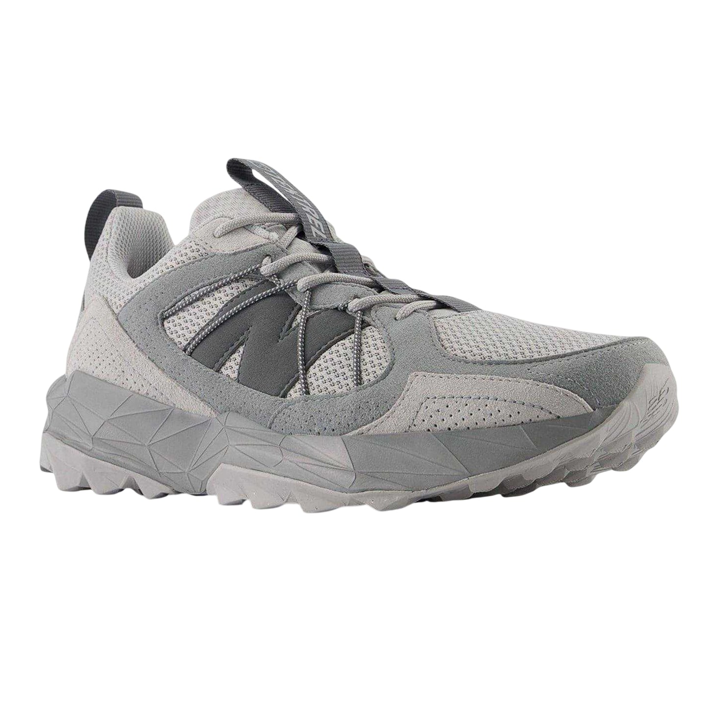 White-Black - Front - New Balance Mens Tektrel Mesh Trainers