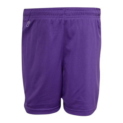 Purple - Back - Puma Boys Team Logo Shorts